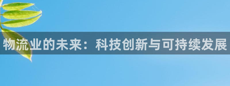 28圈注册问一问：物流业的未来：科技