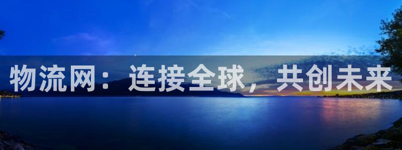 28圈注册官网：物流网：连接全球，共